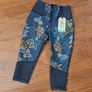 Women's NWT Prana Kiska Floral Swim Tights.